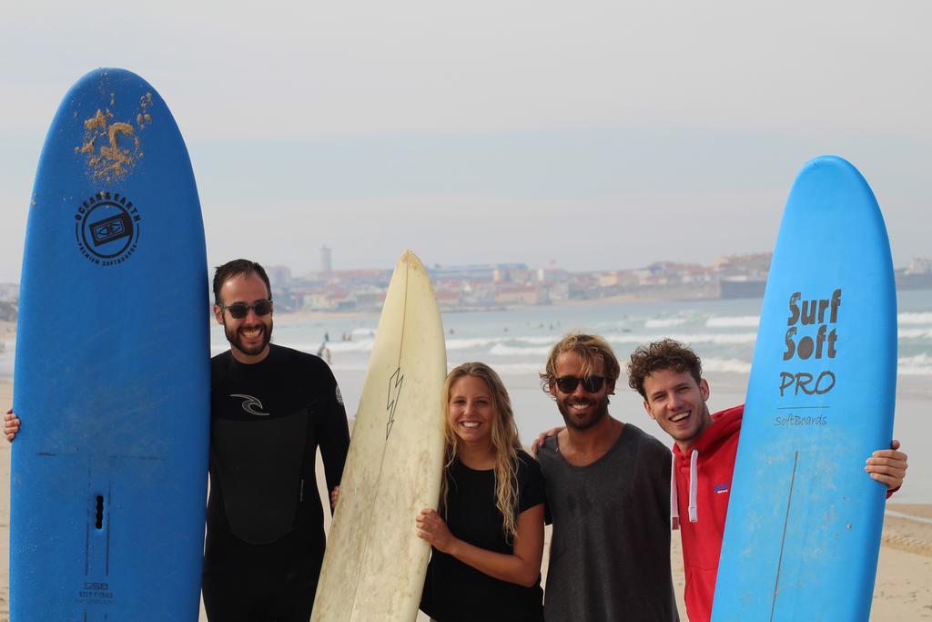 Cliff Surf House Albergue Santa Cruz  Exterior foto